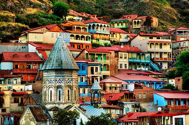 Old district of Tbilisi